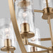 Generation Lighting - 3124679-848 - Nine Light Chandelier - Alturas - Satin Brass