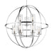Generation Lighting - 3124679-962 - Nine Light Chandelier - Alturas - Brushed Nickel