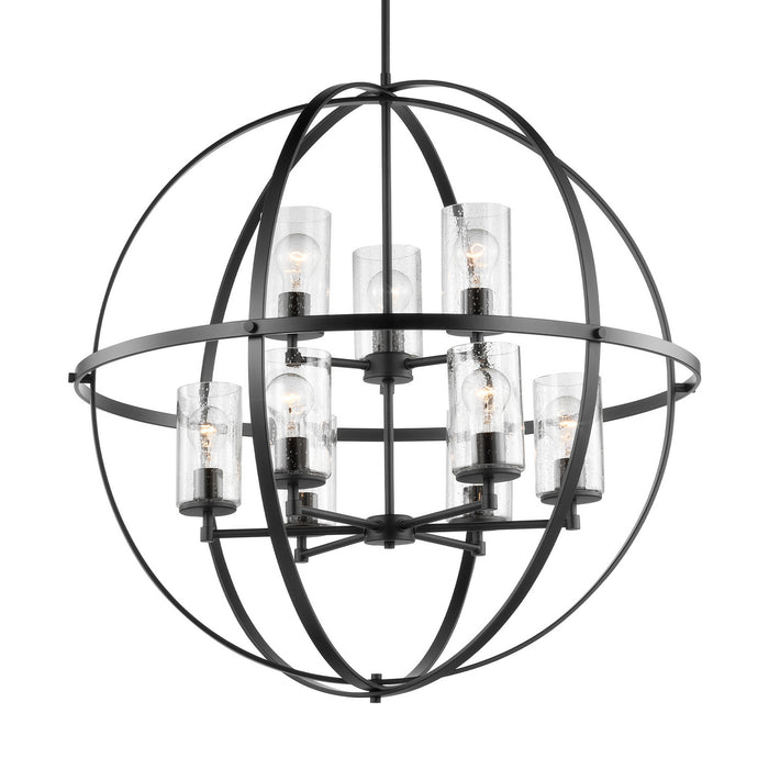 Generation Lighting - 3124679-112 - Nine Light Chandelier - Alturas - Midnight Black