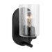 Generation Lighting - 41170-112 - One Light Wall / Bath Sconce - Oslo - Midnight Black