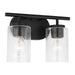 Generation Lighting - 41171-112 - Two Light Wall / Bath - Oslo - Midnight Black