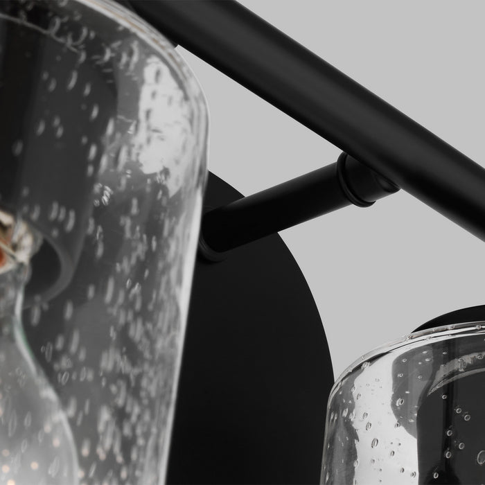 Generation Lighting - 41171-112 - Two Light Wall / Bath - Oslo - Midnight Black