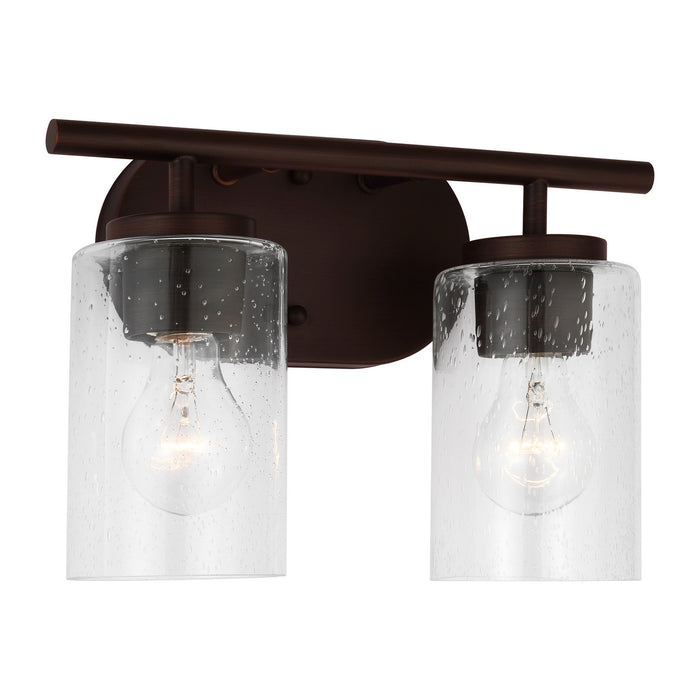 Generation Lighting - 41171-710 - Two Light Wall / Bath - Oslo - Bronze