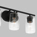 Generation Lighting - 41172-112 - Three Light Wall / Bath - Oslo - Midnight Black