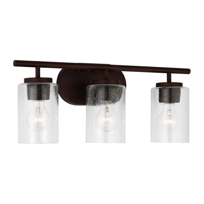 Generation Lighting - 41172-710 - Three Light Wall / Bath - Oslo - Bronze
