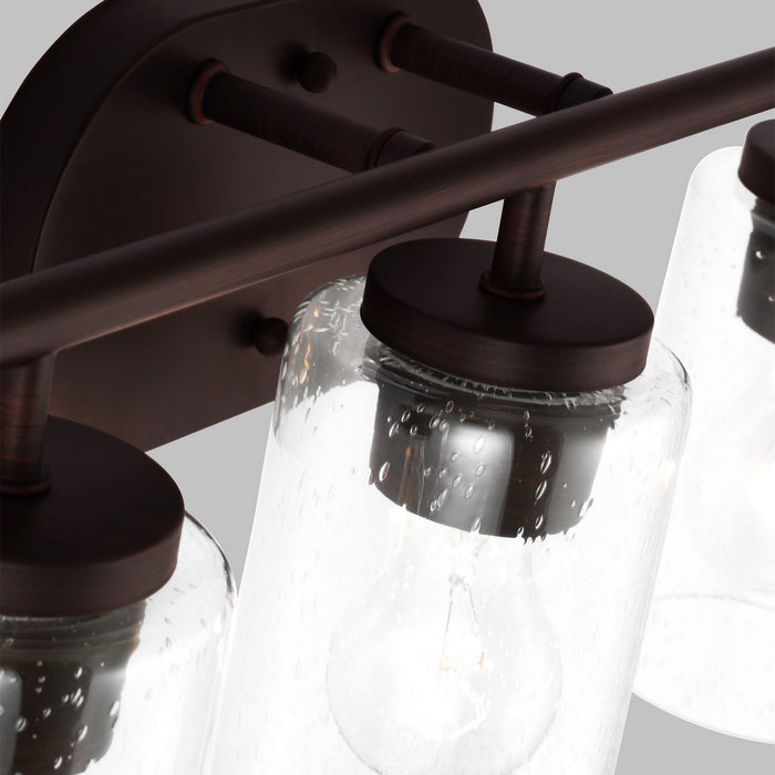 Generation Lighting - 41172-710 - Three Light Wall / Bath - Oslo - Bronze