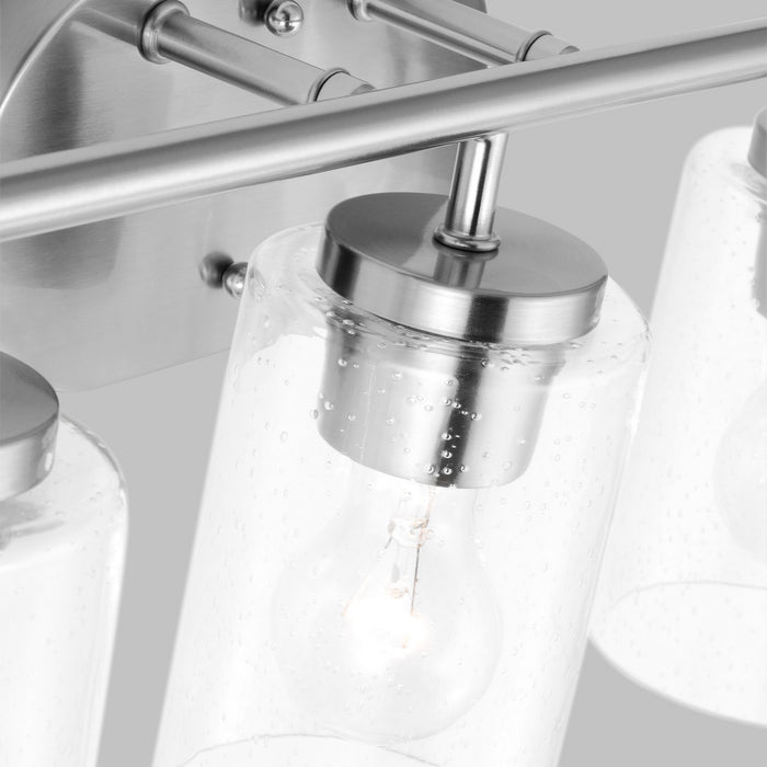 Generation Lighting - 41172-962 - Three Light Wall / Bath - Oslo - Brushed Nickel