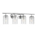 Generation Lighting - 41173-05 - Four Light Wall / Bath - Oslo - Chrome