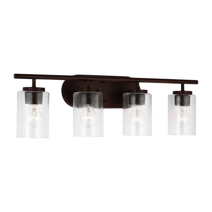 Generation Lighting - 41173-710 - Four Light Wall / Bath - Oslo - Bronze