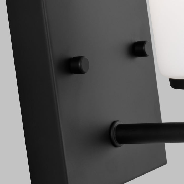 Generation Lighting - 4124601-112 - One Light Wall / Bath Sconce - Alturas - Midnight Black