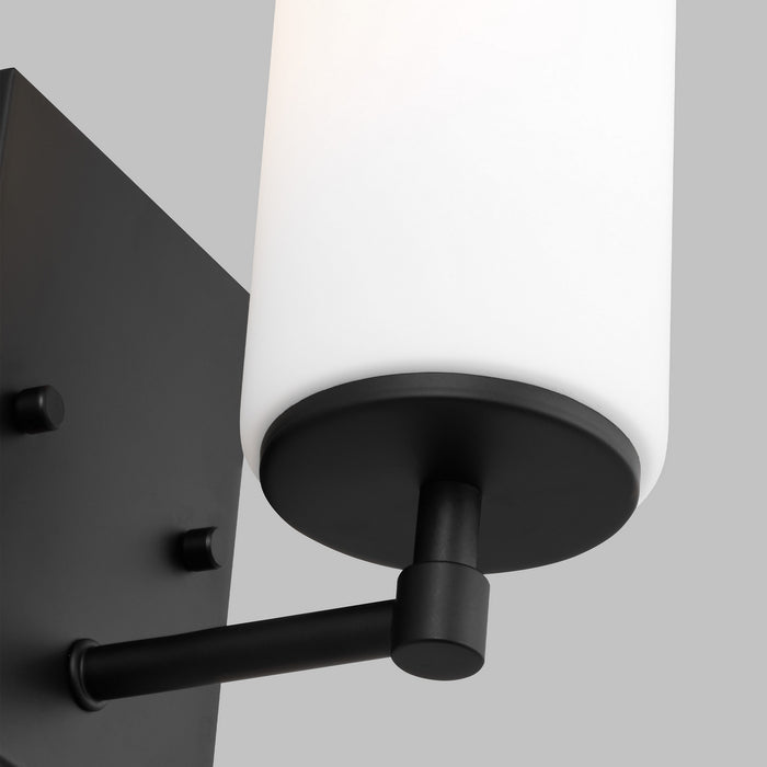 Generation Lighting - 4124601EN3-112 - One Light Wall / Bath Sconce - Alturas - Midnight Black