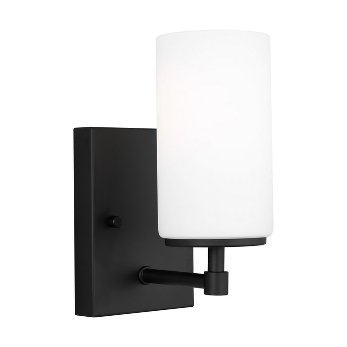 Generation Lighting - 4124601EN3-112 - One Light Wall / Bath Sconce - Alturas - Midnight Black