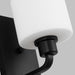 Generation Lighting - 4128801-112 - One Light Wall / Bath Sconce - Canfield - Midnight Black