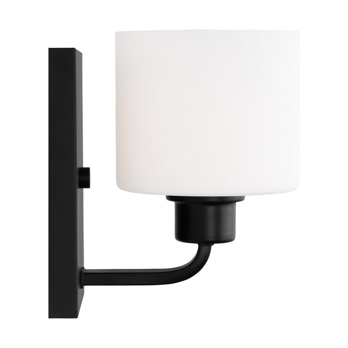 Generation Lighting - 4128801EN3-112 - One Light Wall / Bath Sconce - Canfield - Midnight Black