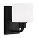 Generation Lighting - 4128801EN3-112 - One Light Wall / Bath Sconce - Canfield - Midnight Black