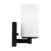 Generation Lighting - 4139101EN3-112 - One Light Wall / Bath Sconce - Hettinger - Midnight Black