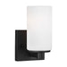 Generation Lighting - 4139101EN3-112 - One Light Wall / Bath Sconce - Hettinger - Midnight Black