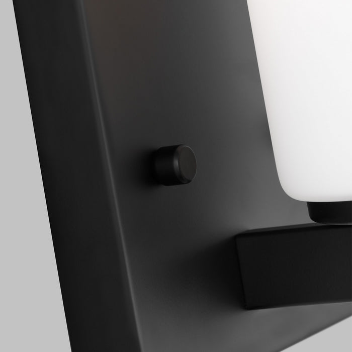 Generation Lighting - 4139101EN3-112 - One Light Wall / Bath Sconce - Hettinger - Midnight Black