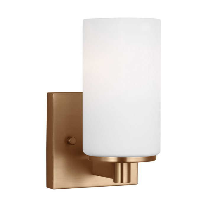 Generation Lighting - 4139101EN3-848 - One Light Wall / Bath Sconce - Hettinger - Satin Brass
