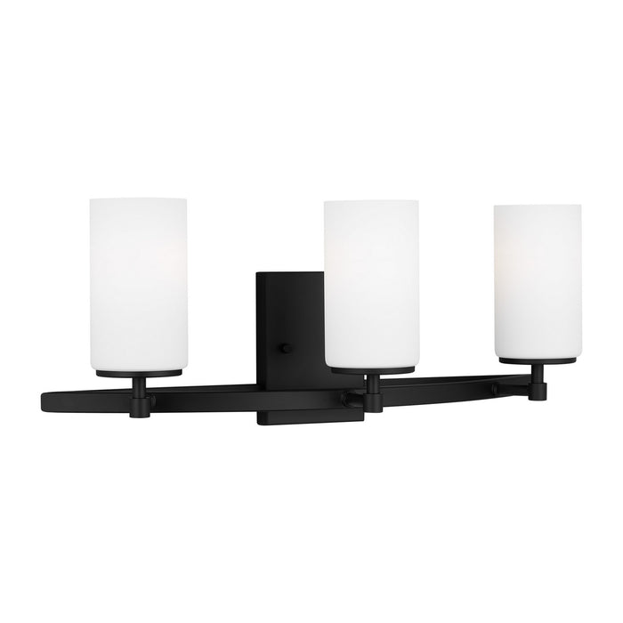 Generation Lighting - 4424603-112 - Three Light Wall / Bath - Alturas - Midnight Black