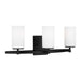 Generation Lighting - 4424603EN3-112 - Three Light Wall / Bath - Alturas - Midnight Black