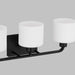 Generation Lighting - 4428803EN3-112 - Three Light Wall / Bath - Canfield - Midnight Black