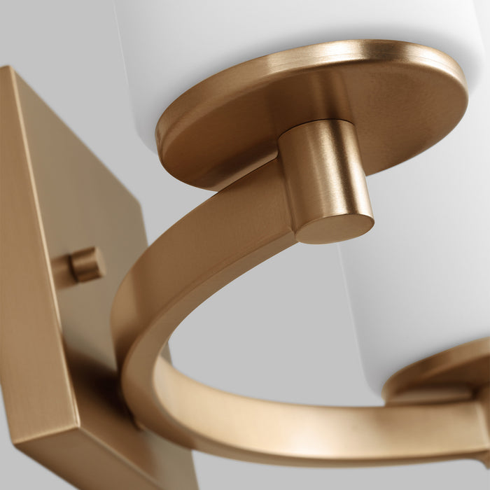 Generation Lighting - 4439102EN3-848 - Two Light Wall / Bath - Hettinger - Satin Brass