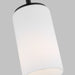 Generation Lighting - 6124601EN3-112 - One Light Mini-Pendant - Alturas - Midnight Black