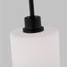 Generation Lighting - 6128801-112 - One Light Mini-Pendant - Canfield - Midnight Black