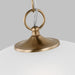 Generation Lighting - 6516501EN3-848 - One Light Pendant - Geary - Satin Brass