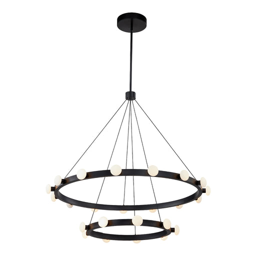 Rezz LED Chandelier Black