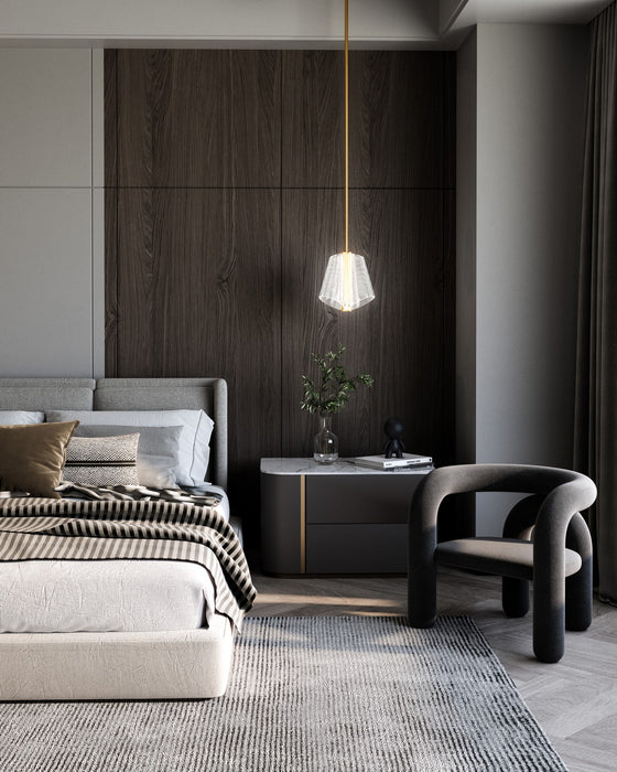 Kuzco Lighting - PD62511-BG/LG - LED Pendant - Mulberry - Brushed Gold/Light Guide