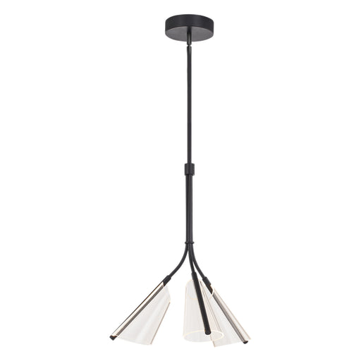 Kuzco Lighting - PD62622-BK/LG - LED Pendant - Mulberry - Black/Light Guide