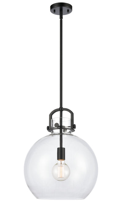 Innovations - 410-1S-BK-14CL - LED Pendant - Newton - Matte Black