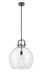 Innovations - 410-1S-BK-16CL - LED Pendant - Newton - Matte Black