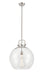 Innovations - 410-1S-SN-16CL - LED Pendant - Newton - Brushed Satin Nickel