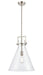 Innovations - 411-1S-SN-14CL - LED Pendant - Newton - Brushed Satin Nickel