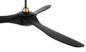 Craftmade - EVY60FBSB3-NWF - 60" Ceiling Fan - Envy 60" Ceiling fan, no Wifi - Flat Black/Satin Brass