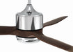 Craftmade - MOB60CH3 - 60" Ceiling Fan - Mobi - Chrome
