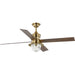 Progress Lighting - P250075-163-WB - 56"Ceiling Fan - Gillen - Vintage Brass