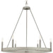 Progress Lighting - P400302-009 - Six Light Chandelier - Galloway - Brushed Nickel
