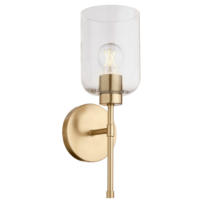 Quorum - 5374-1-80 - One Light Wall Mount - Tribute - Aged Brass