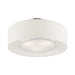 Livex Lighting - 40143-92 - Three Light Semi-Flush Mount - Ellsworth - English Bronze
