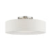 Livex Lighting - 40144-92 - Four Light Semi-Flush Mount - Ellsworth - English Bronze