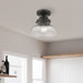 Livex Lighting - 41291-04 - One Light Semi-Flush Mount - Avondale - Black