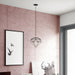 Livex Lighting - 49152-68 - One Light Pendant - Knox - Shiny Black w/Polished Chrome