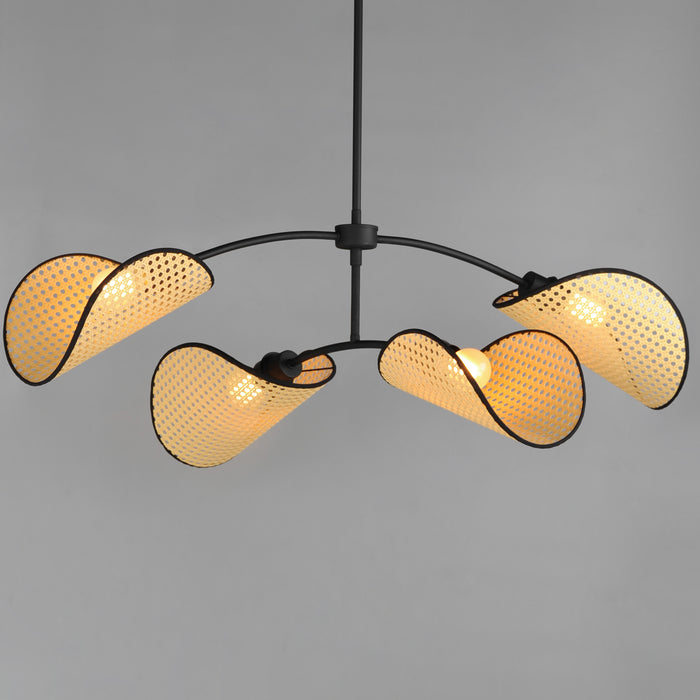 Bonnet Chandelier-Linear/Island-Maxim-Lighting Design Store