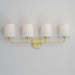 Maxim - 12094SWSBR - Four Light Bath Vanity - Bristol - Satin Brass