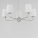 Maxim - 12095SWSN - Five Light Chandelier - Bristol - Satin Nickel