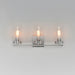 Maxim - 12403CLSN - Three Light Bath Vanity - Pinn - Satin Nickel